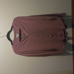 dusty pink Sonoma button up